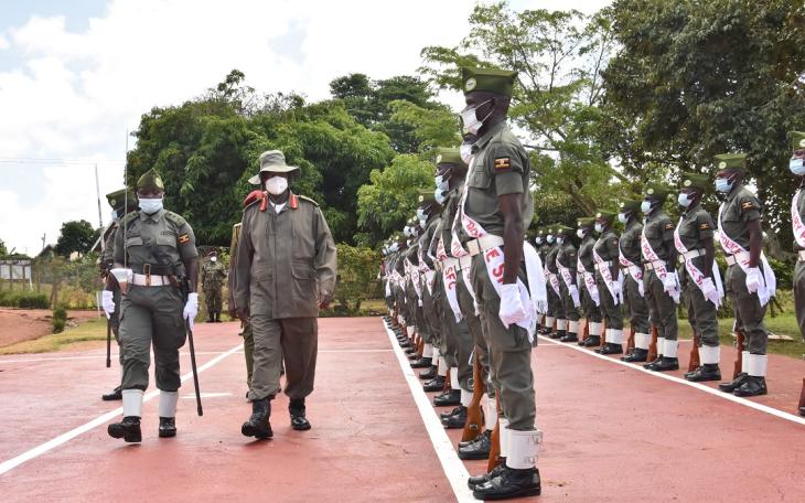 You won't regret joining the Army, President Museveni to SFC  recruits
